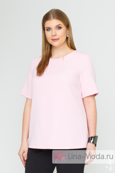 Блуза "Блуза" 1127 Лина (Розовый)