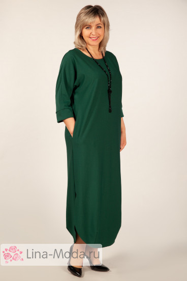 Платье "Мона" Милада (Зеленый)